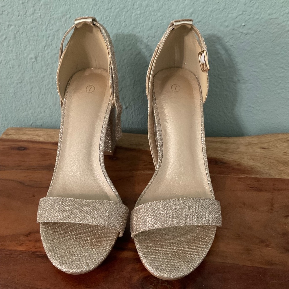 Gold Women's Heels
